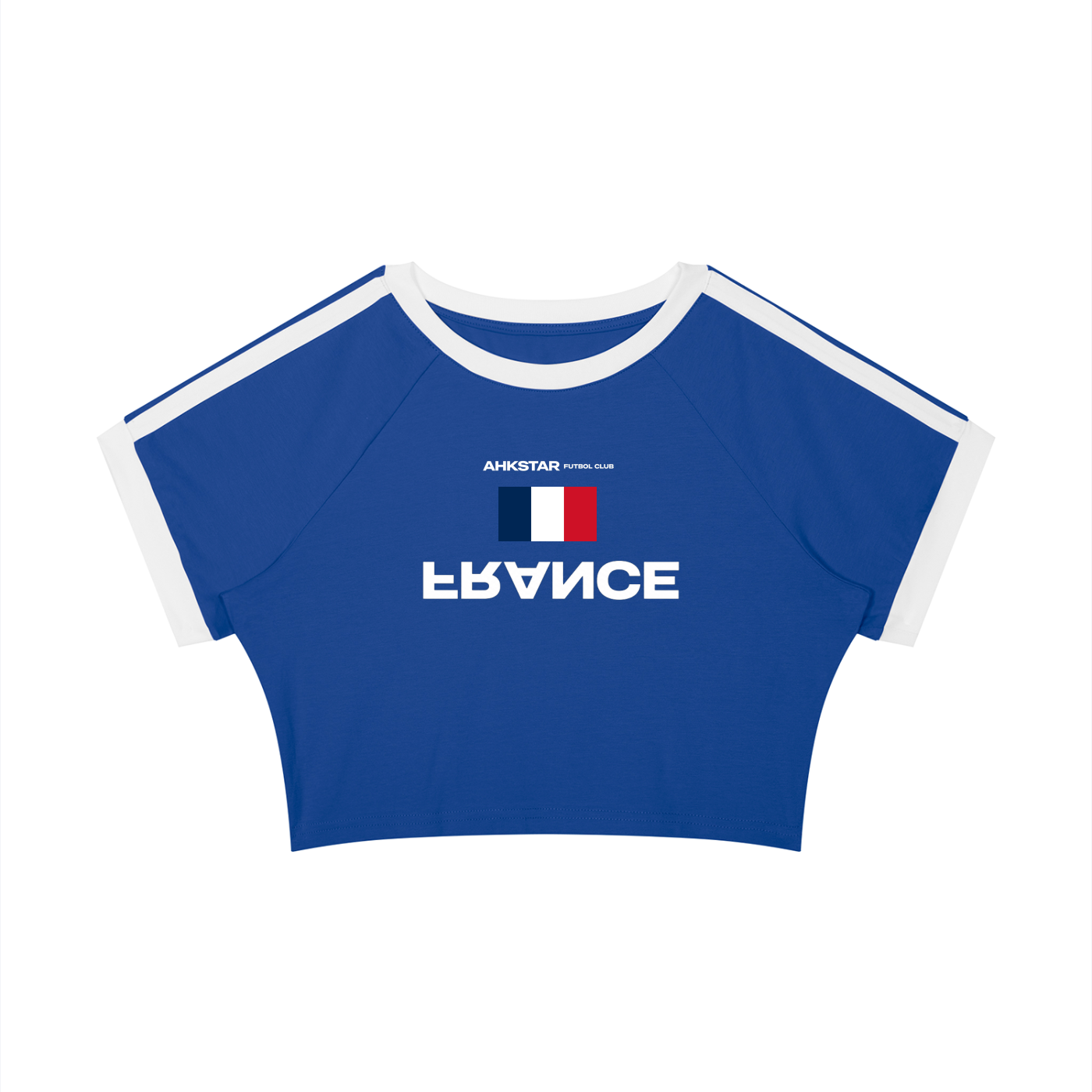 FRANCE CROPPED TEE