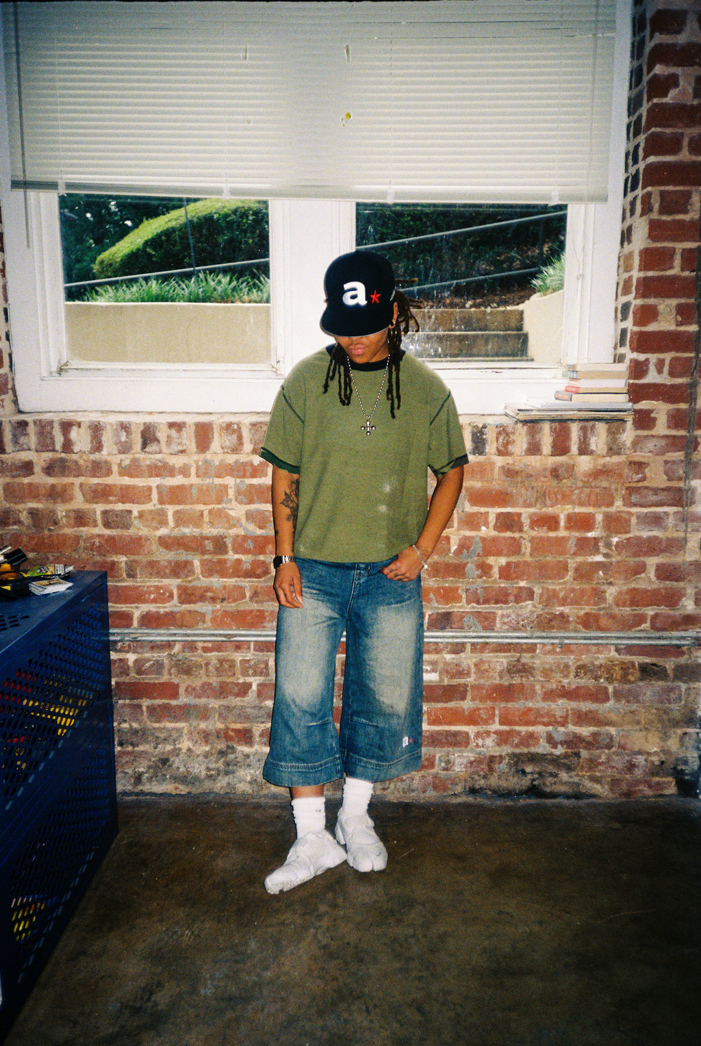 A STAR CAPRI DENIMS