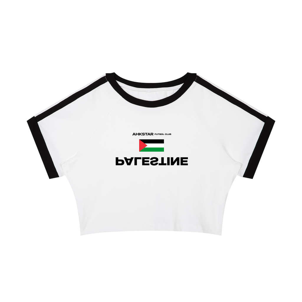 PALESTINE CROPPED TEE