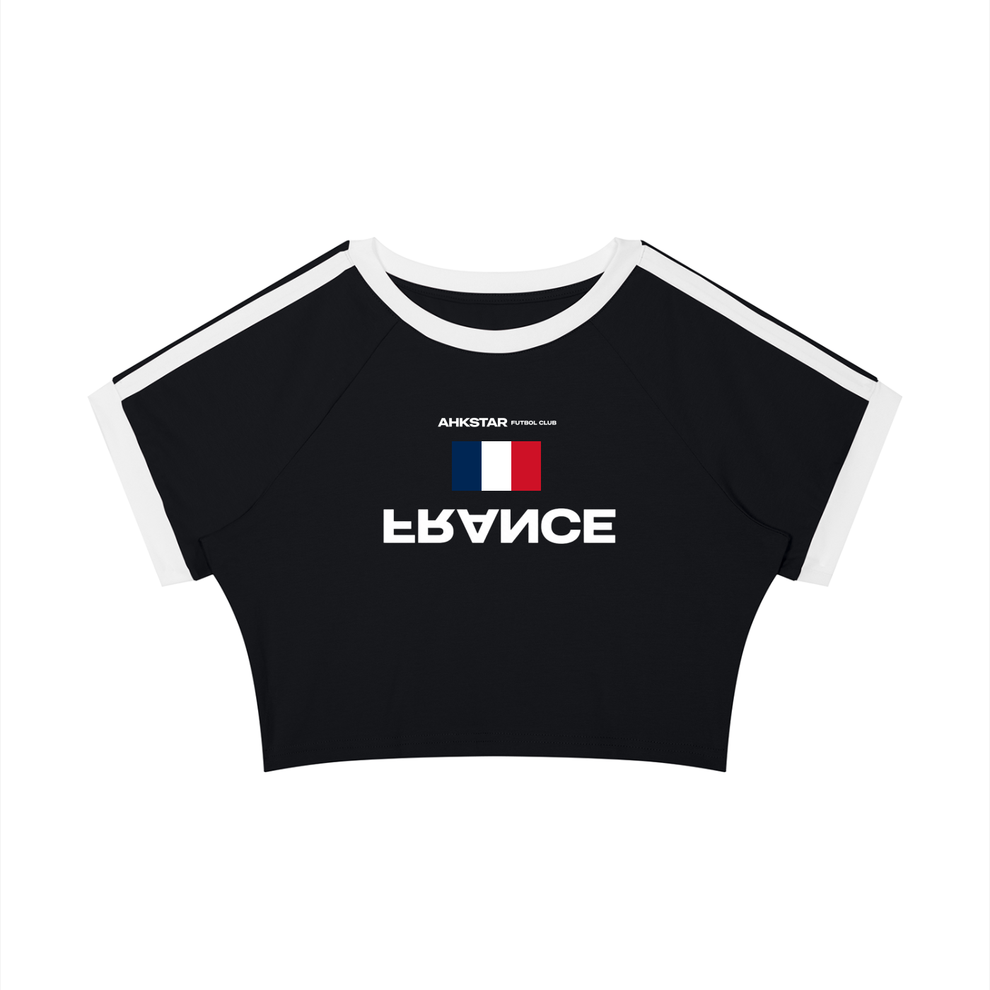 FRANCE CROPPED TEE