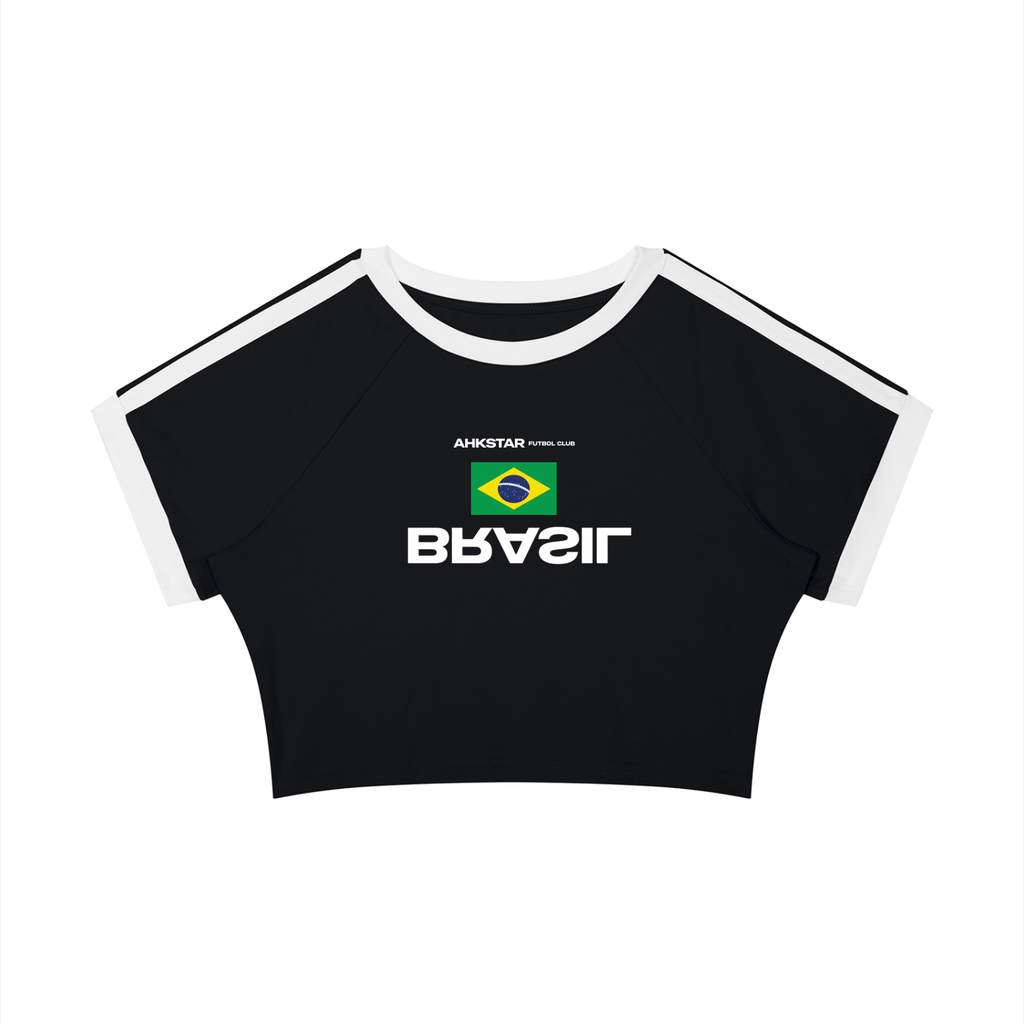 BRASIL CROPPED TEE