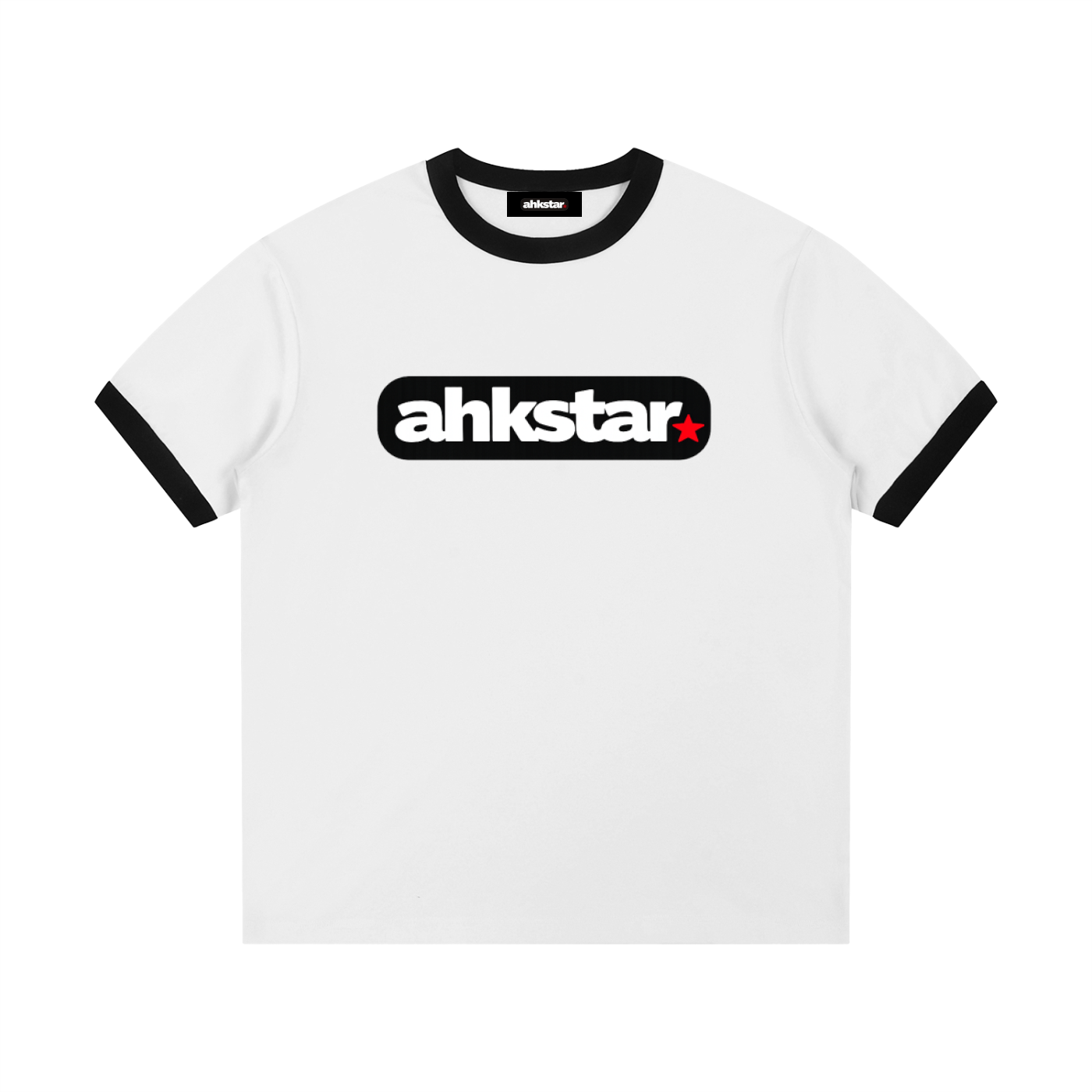 AHKSTAR LOGO RINGER TEE