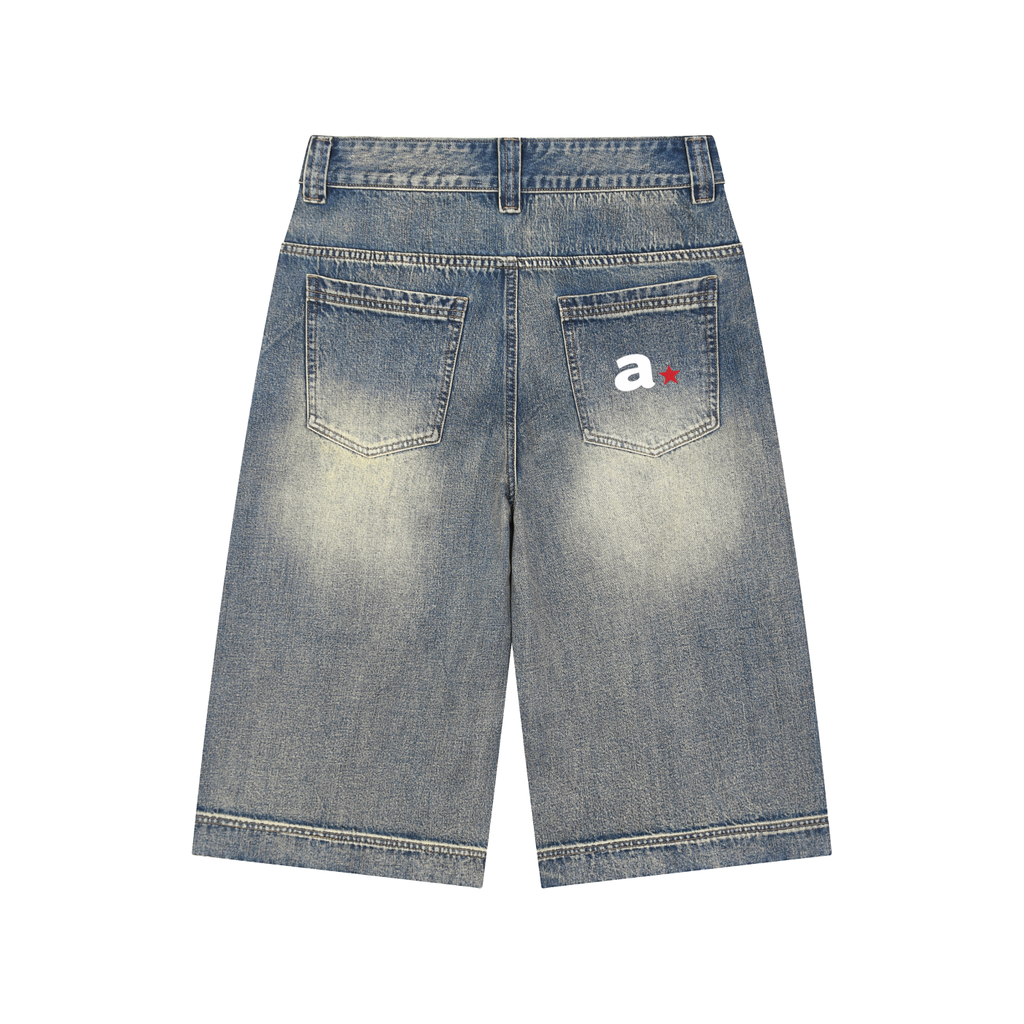 A STAR CAPRI DENIMS