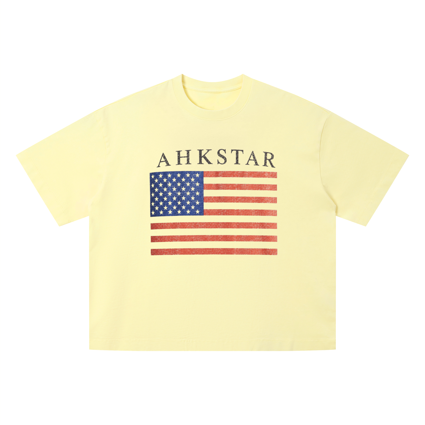 JULY 4TH BOXY FLAG TEE