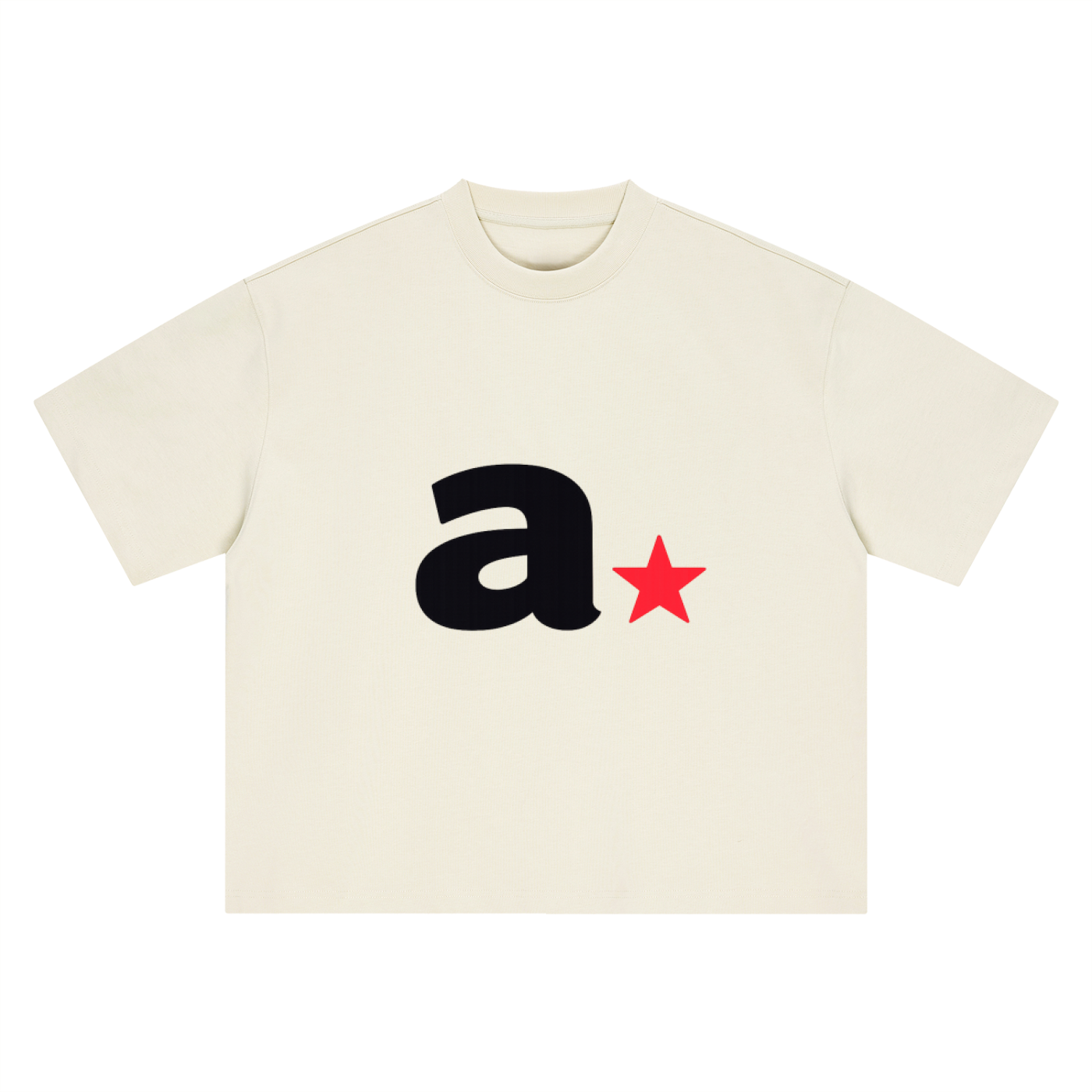 A STAR LOGO TEE