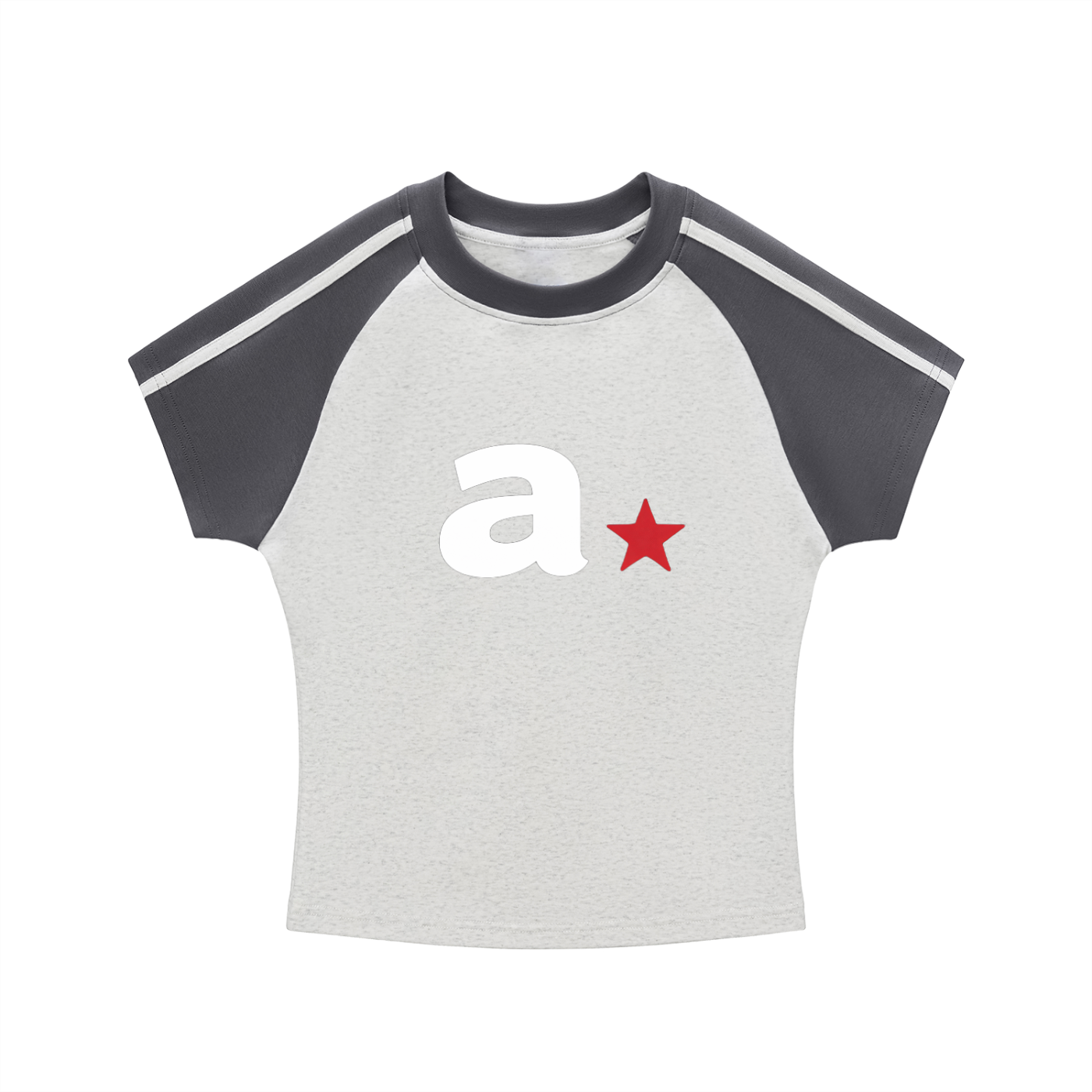 A STAR STRIPED BABY TEE