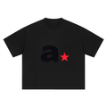 A STAR LOGO TEE
