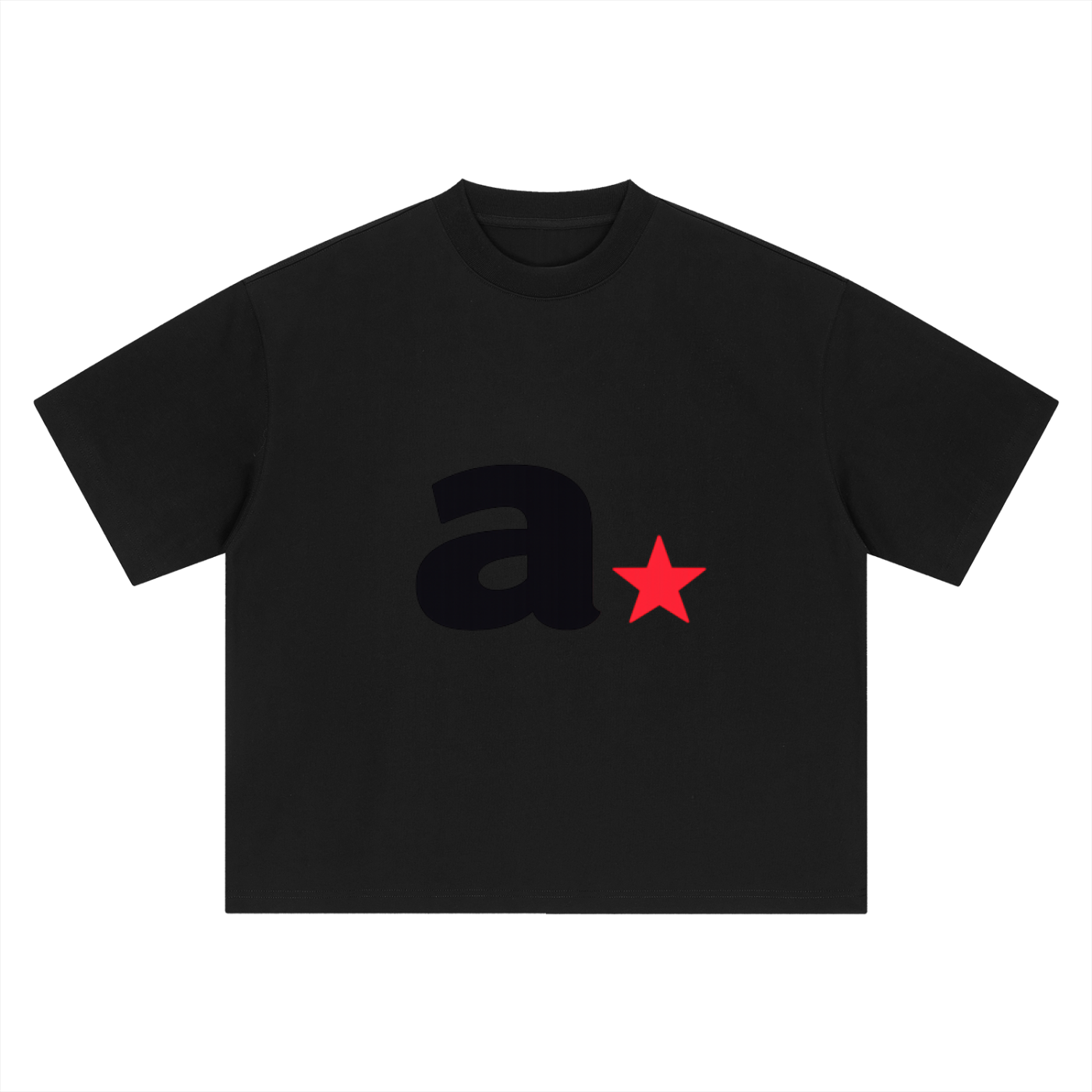 A STAR LOGO TEE