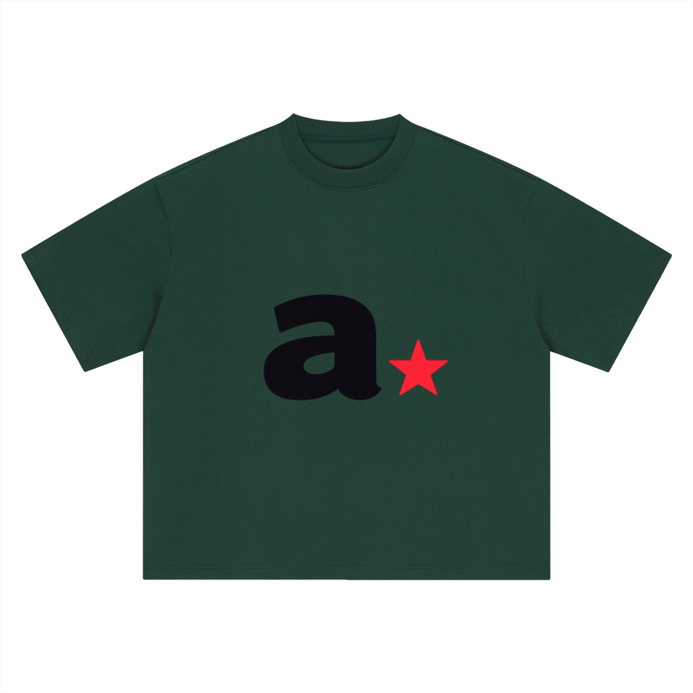 A STAR LOGO TEE