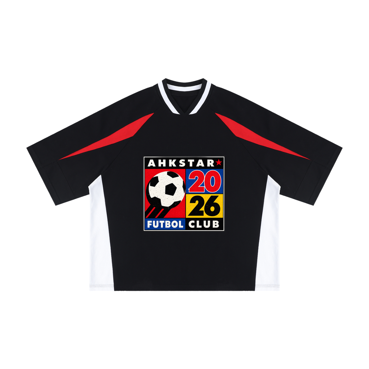 AHKSTAR FUTBOL CLUB COLOR BLOCK TEE