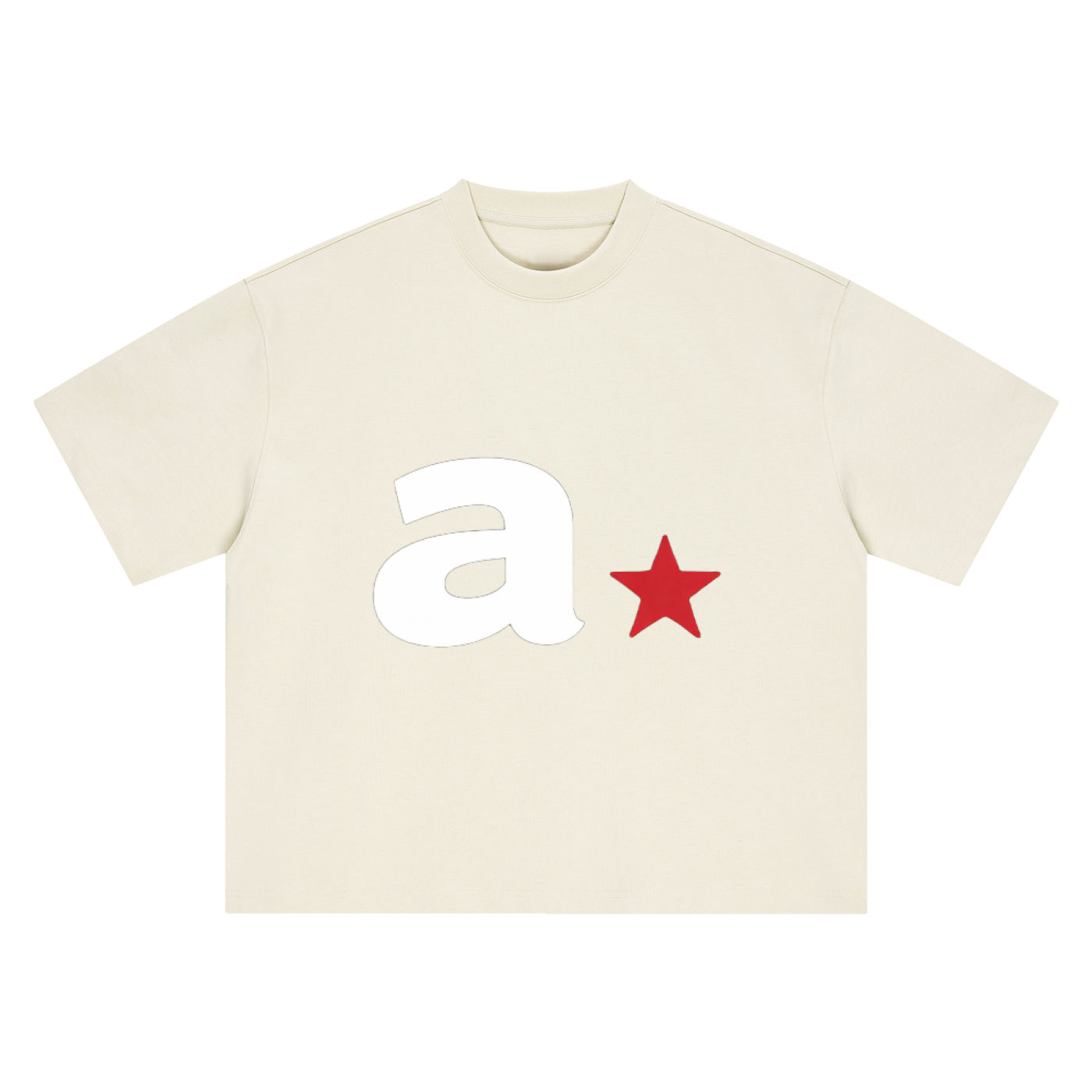 A STAR LOGO TEE