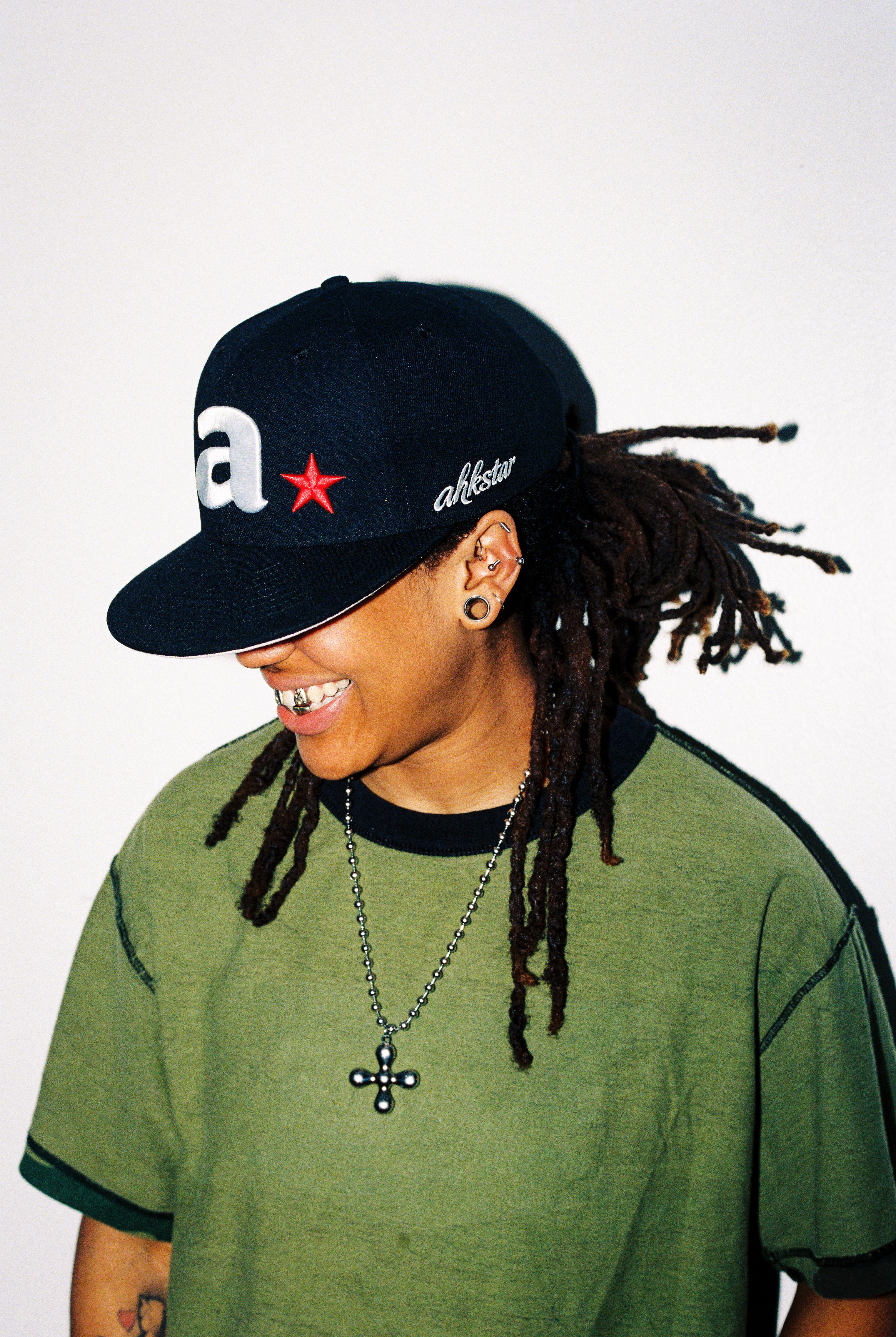 A STAR LOGO SNAPBACK