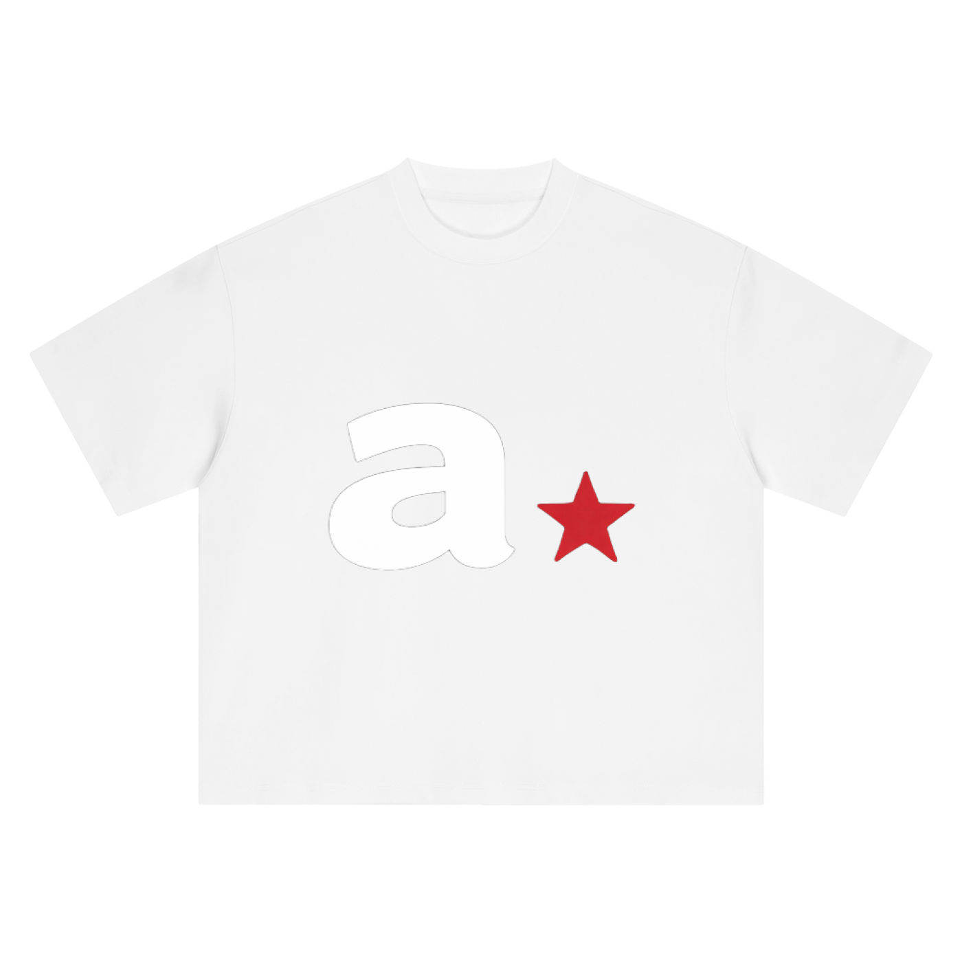 A STAR LOGO TEE