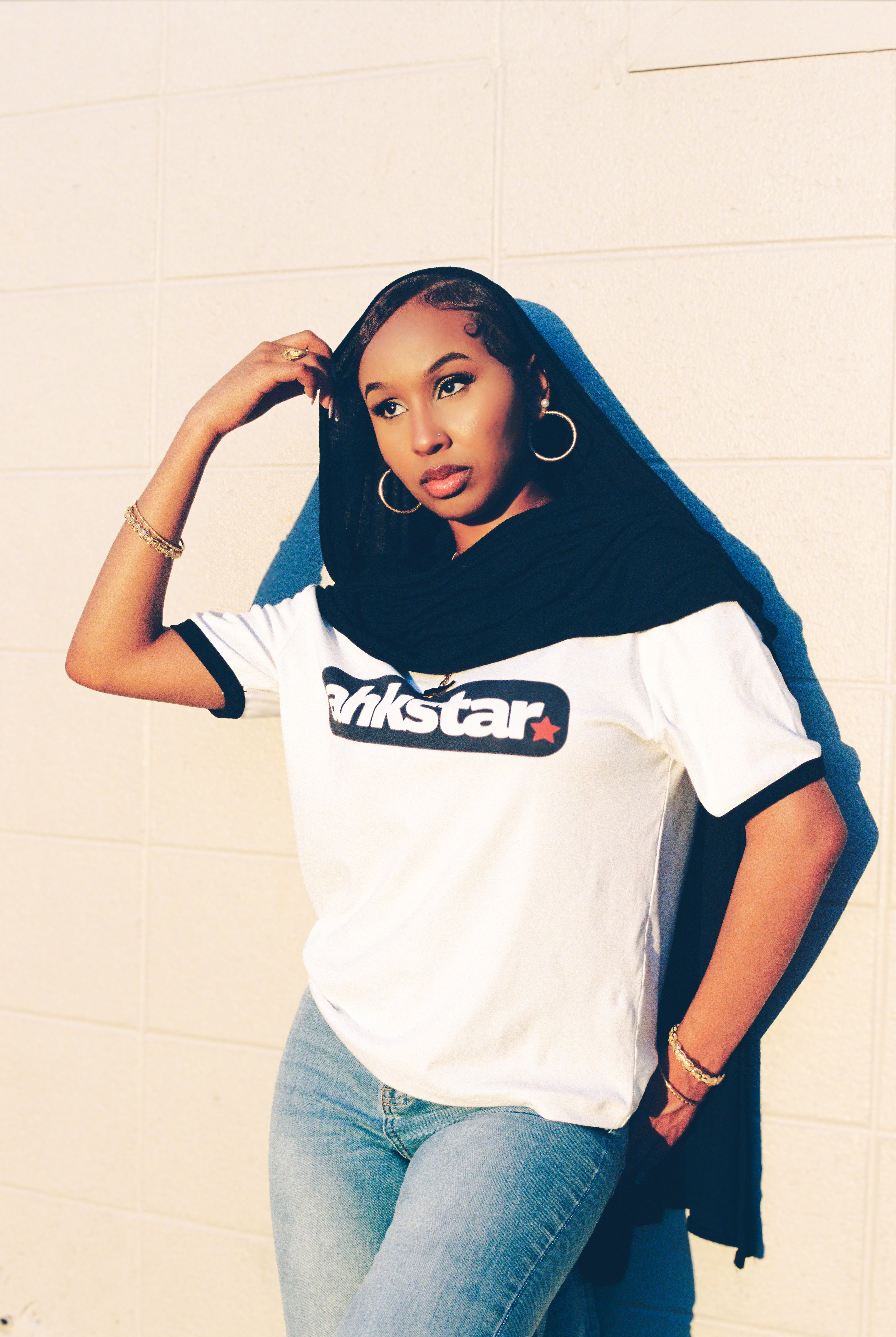 AHKSTAR LOGO RINGER TEE