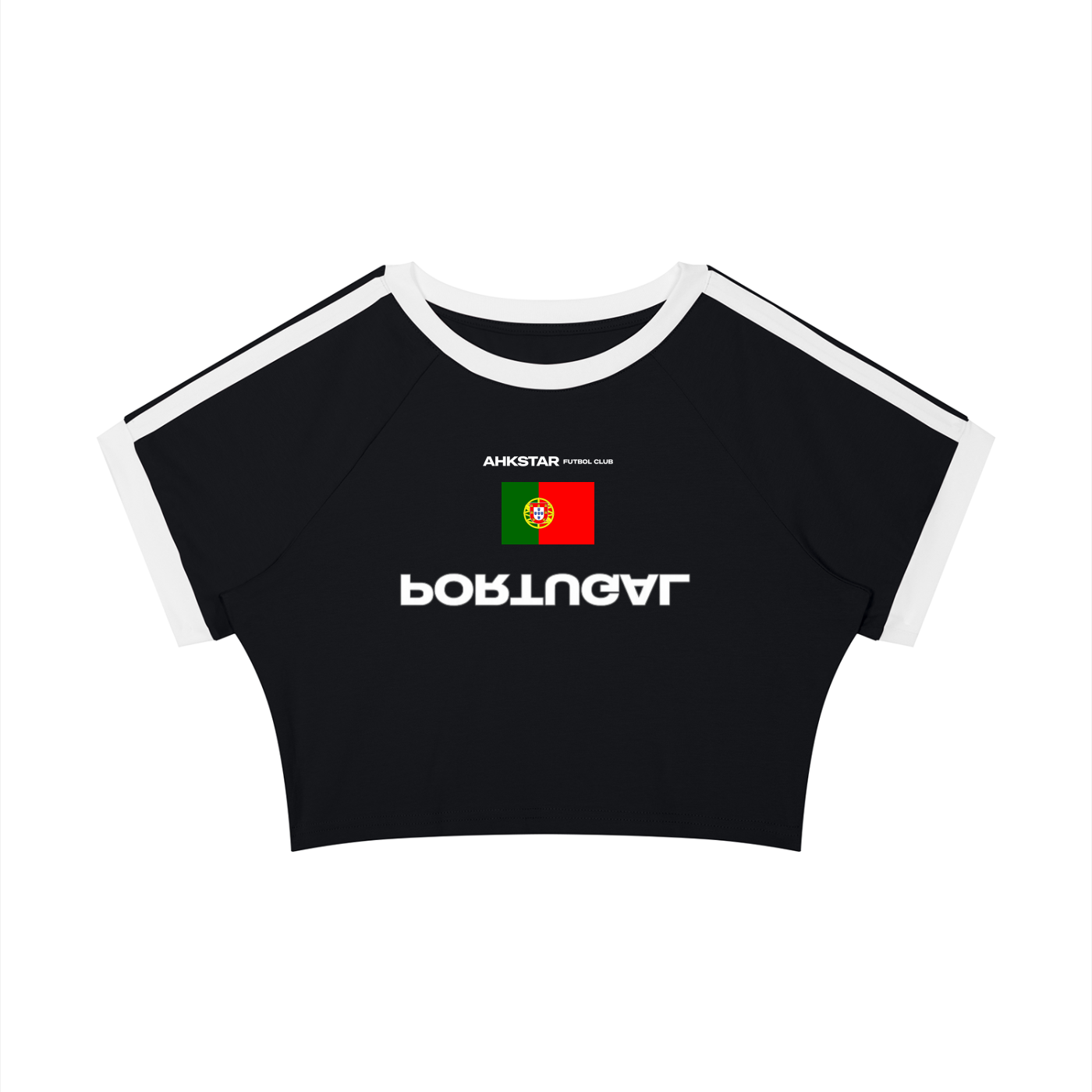PORTUGAL CROPPED TEE