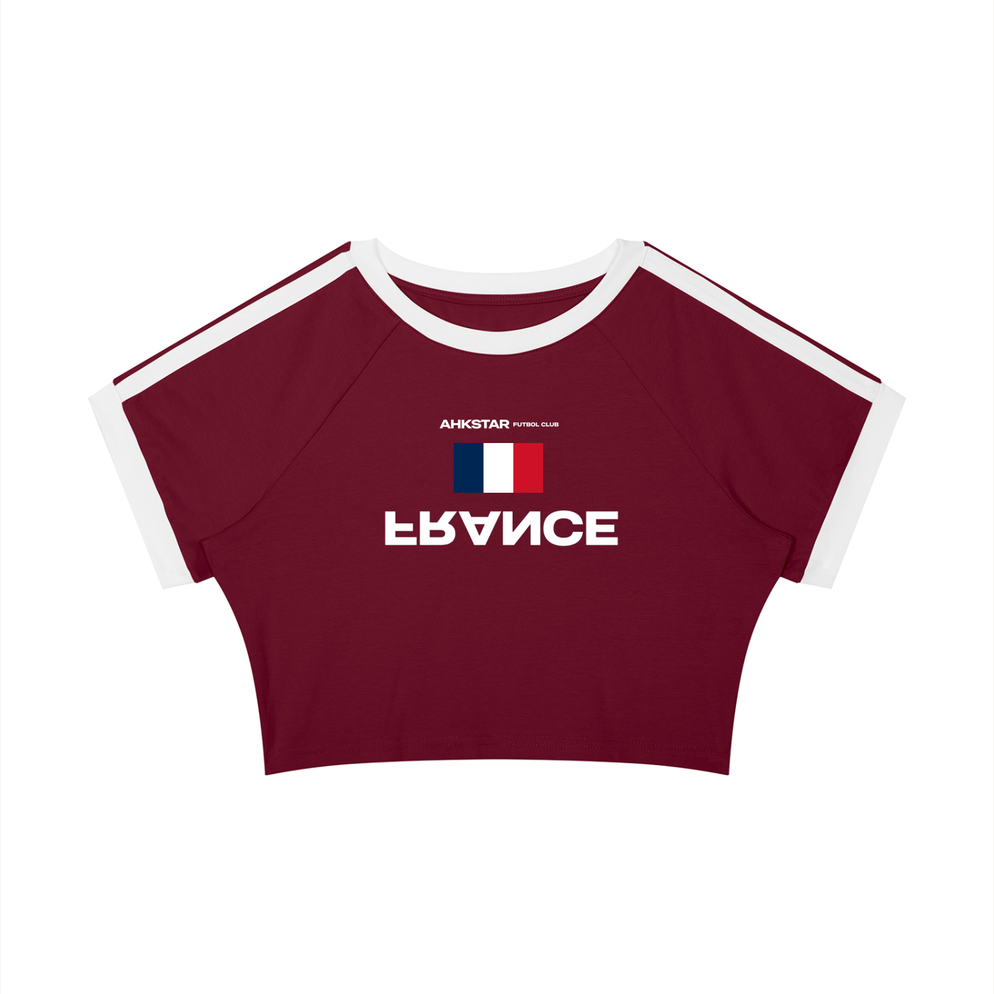 FRANCE CROPPED TEE