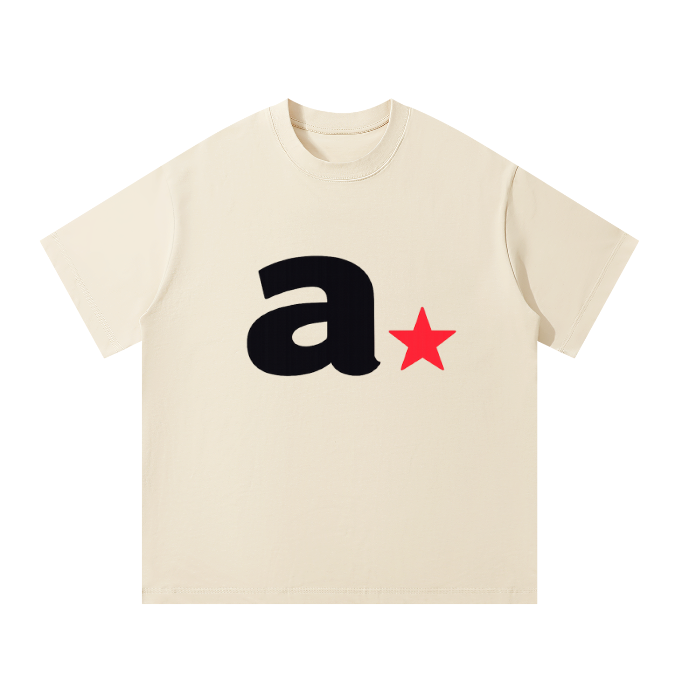 A STAR LOGO ESSENTIAL TEE