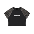 WOMENS CAMO CROPPED BABY TEE