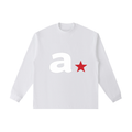 A STAR LOGO L/S TEE
