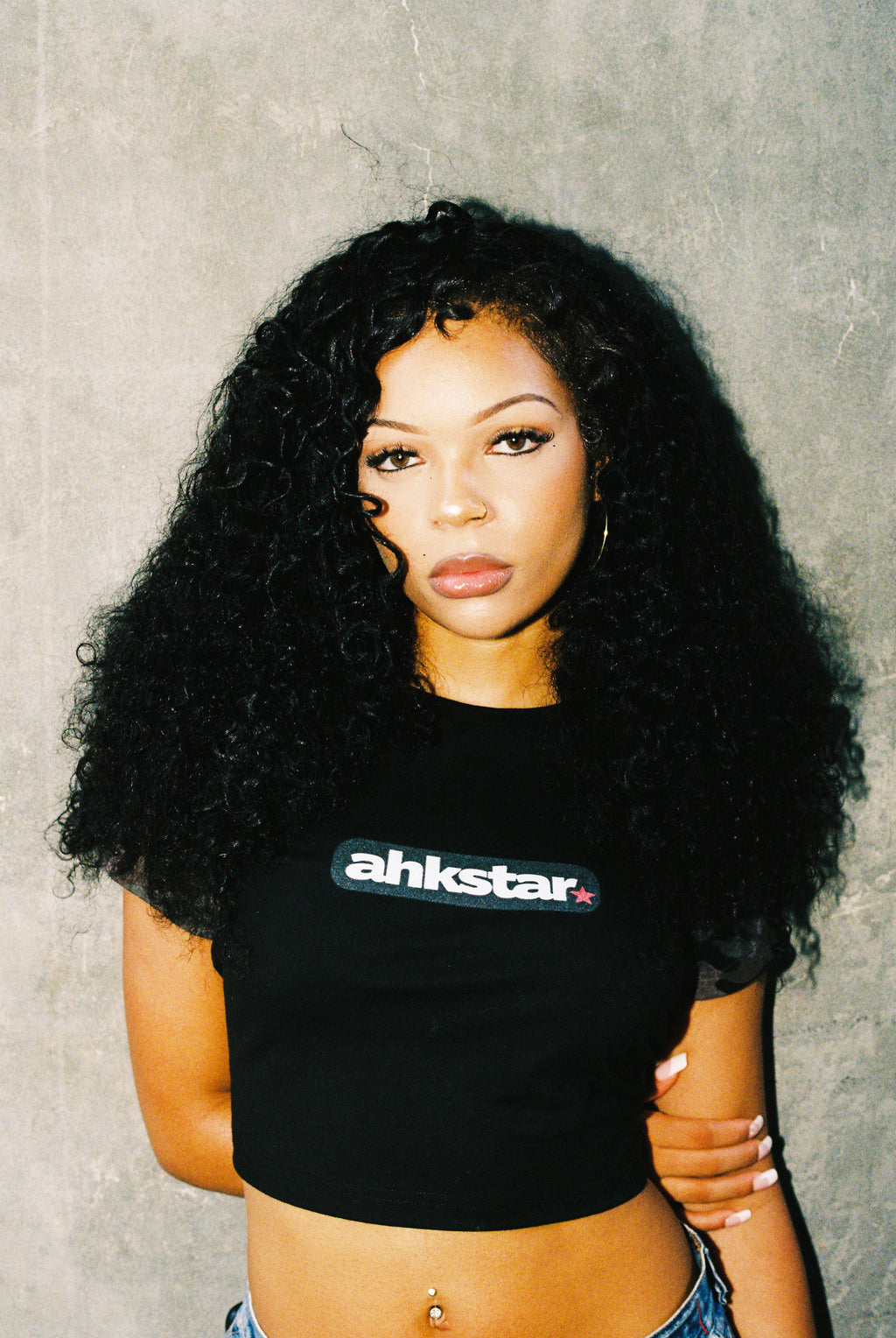 WOMENS CAMO CROPPED BABY TEE