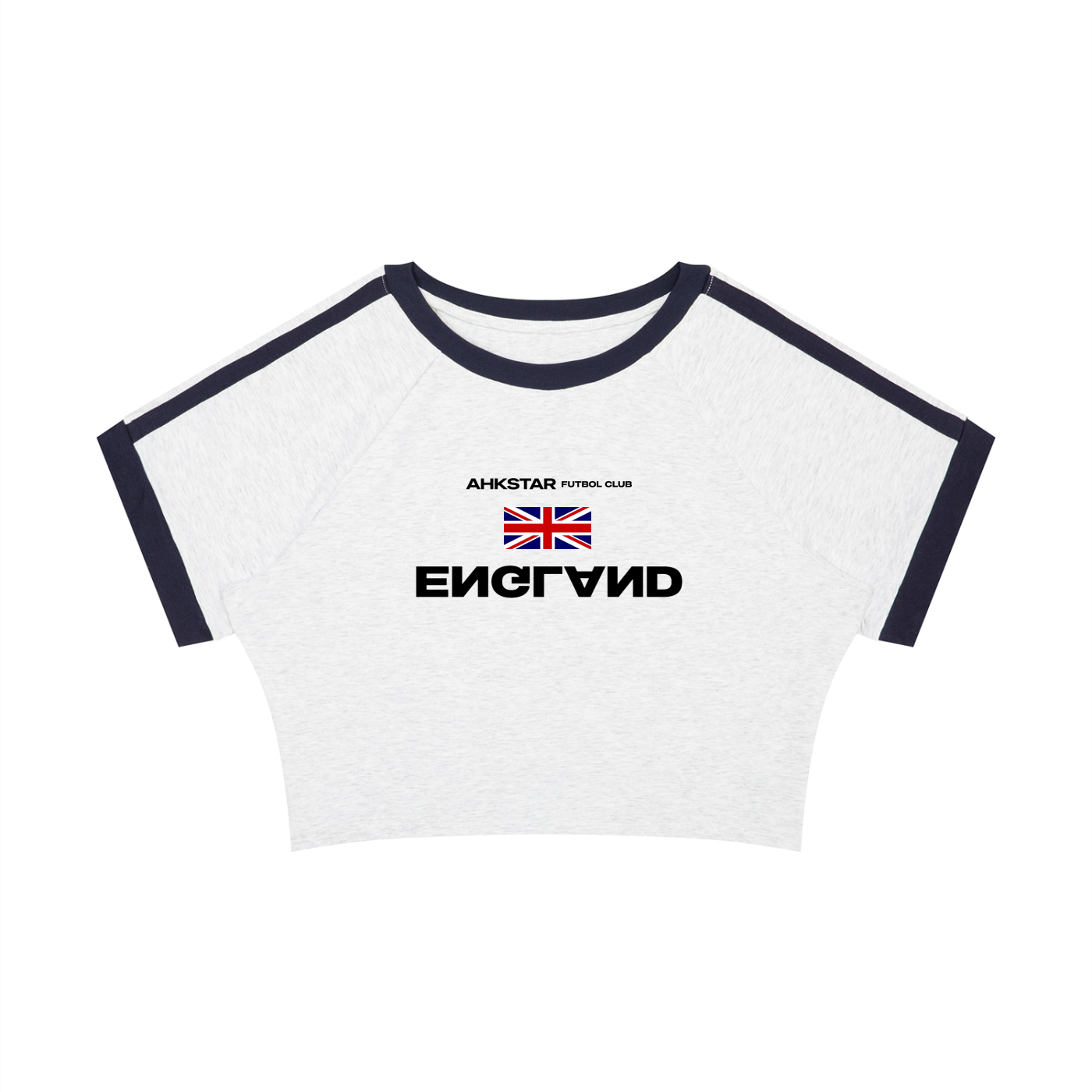 ENGLAND CROPPED TEE