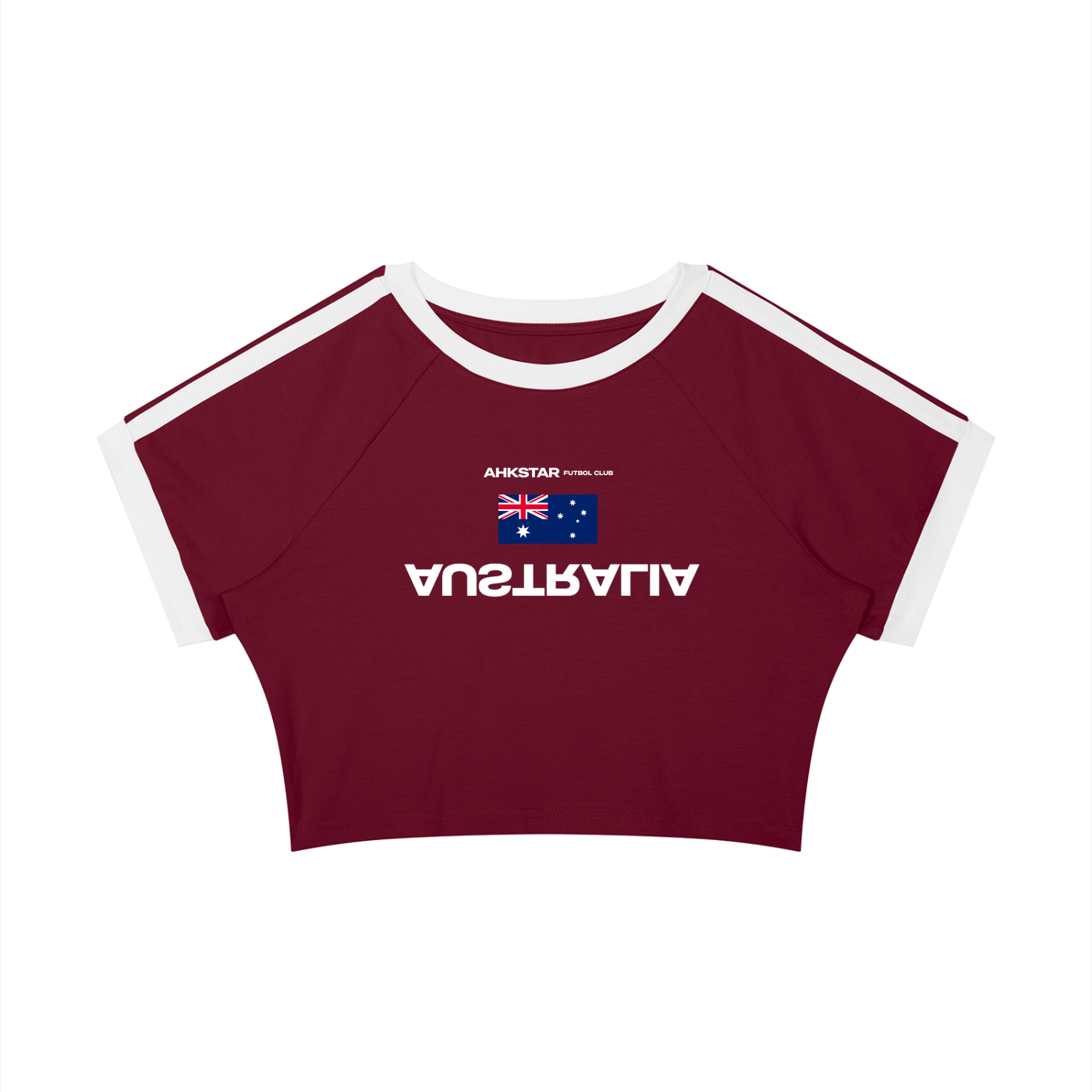 AUSTRALIA CROPPED TEE