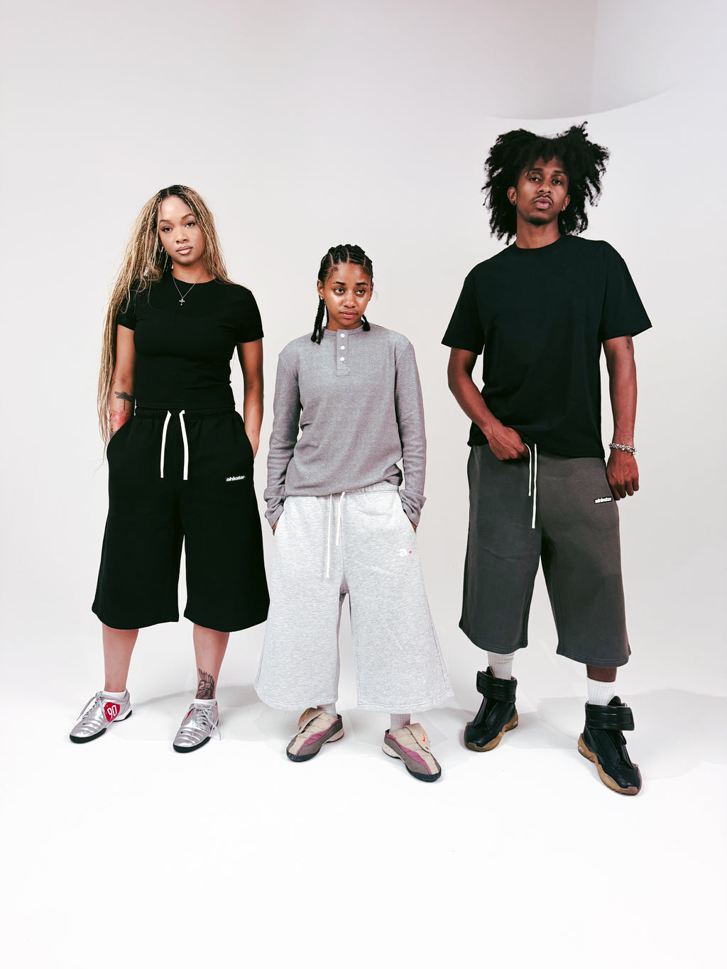 A STAR ESSENTIAL CAPRI SWEATPANTS