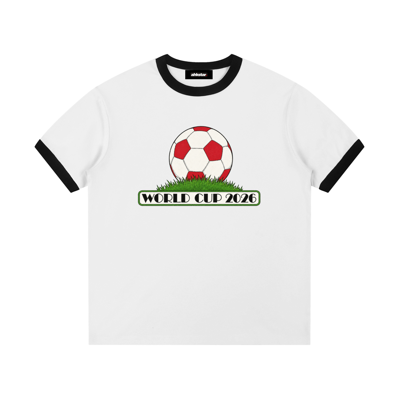 AHKSTAR WORLD CUP 2026 RINGER TEE