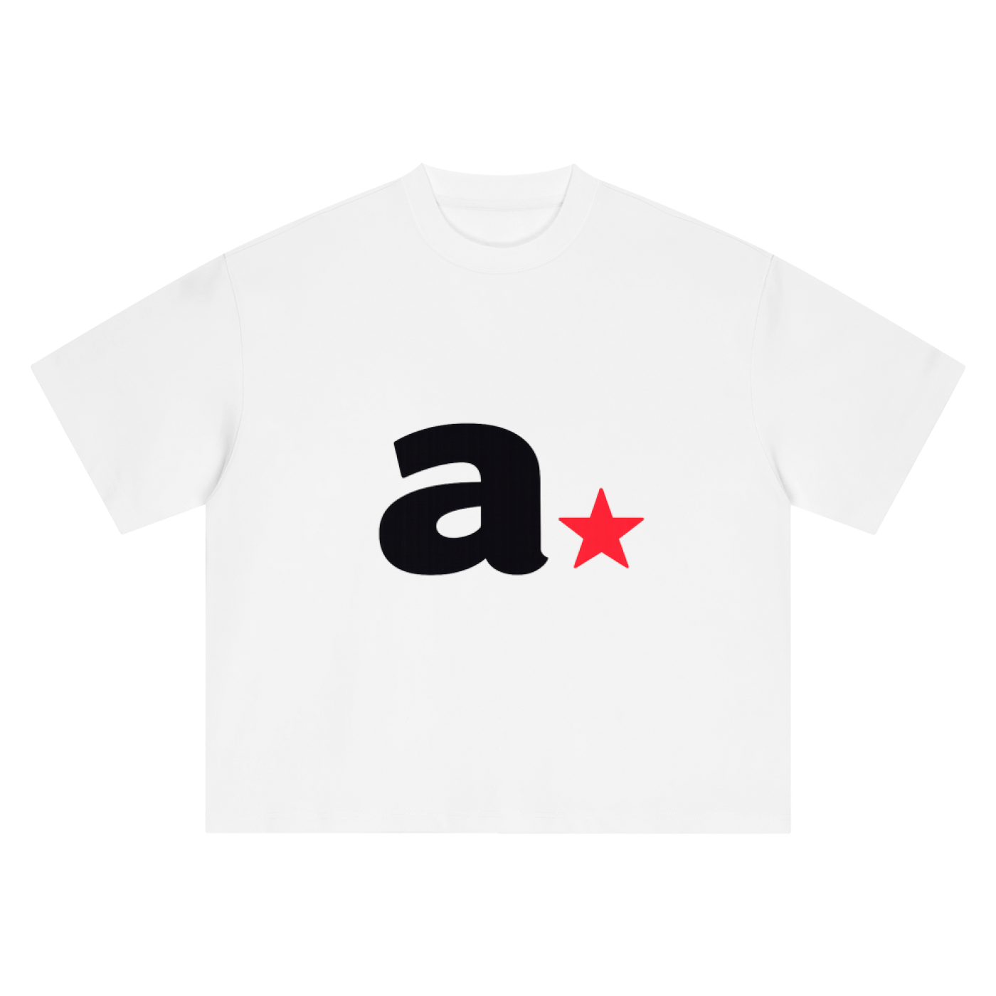 A STAR LOGO TEE
