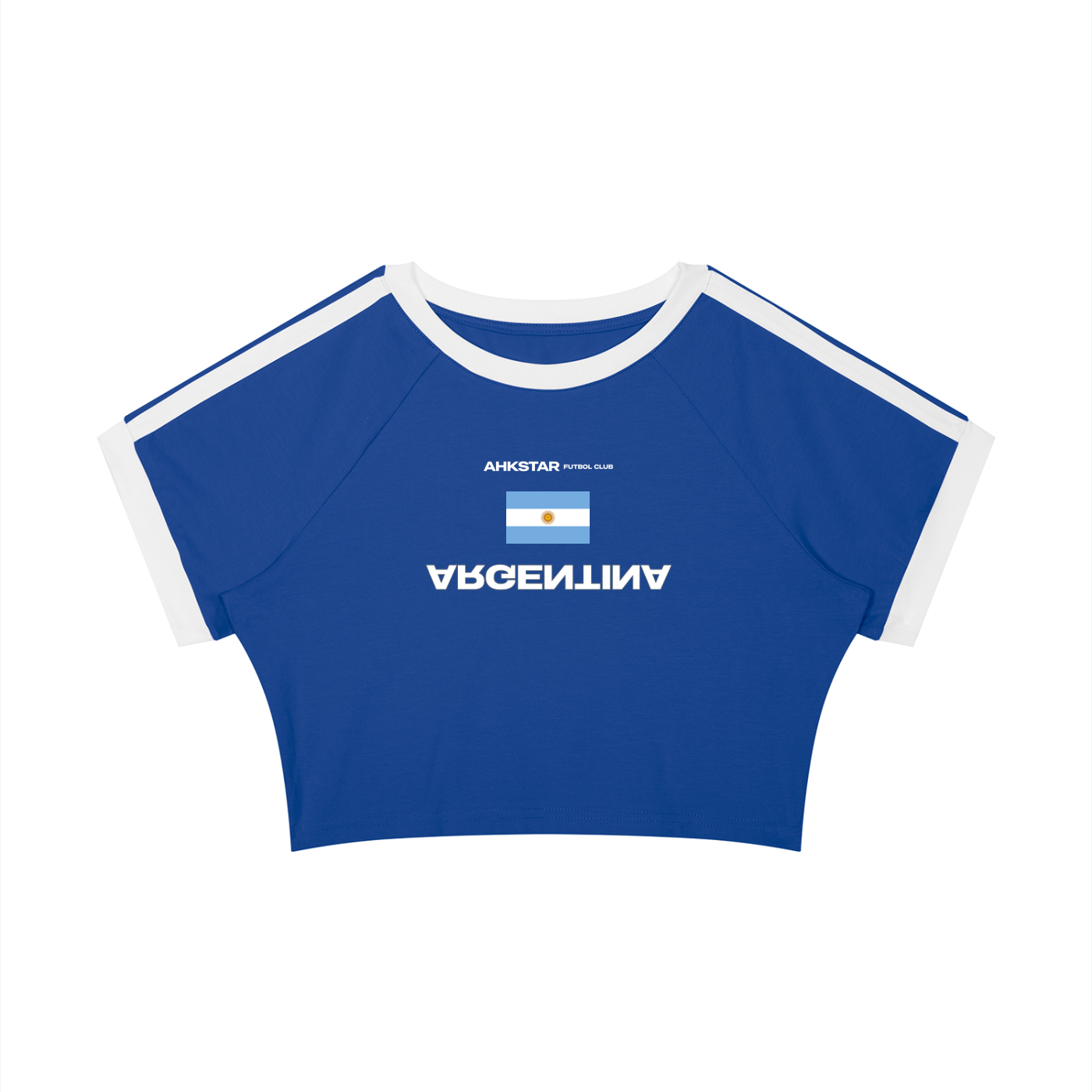 ARGENTINA CROPPED TEE