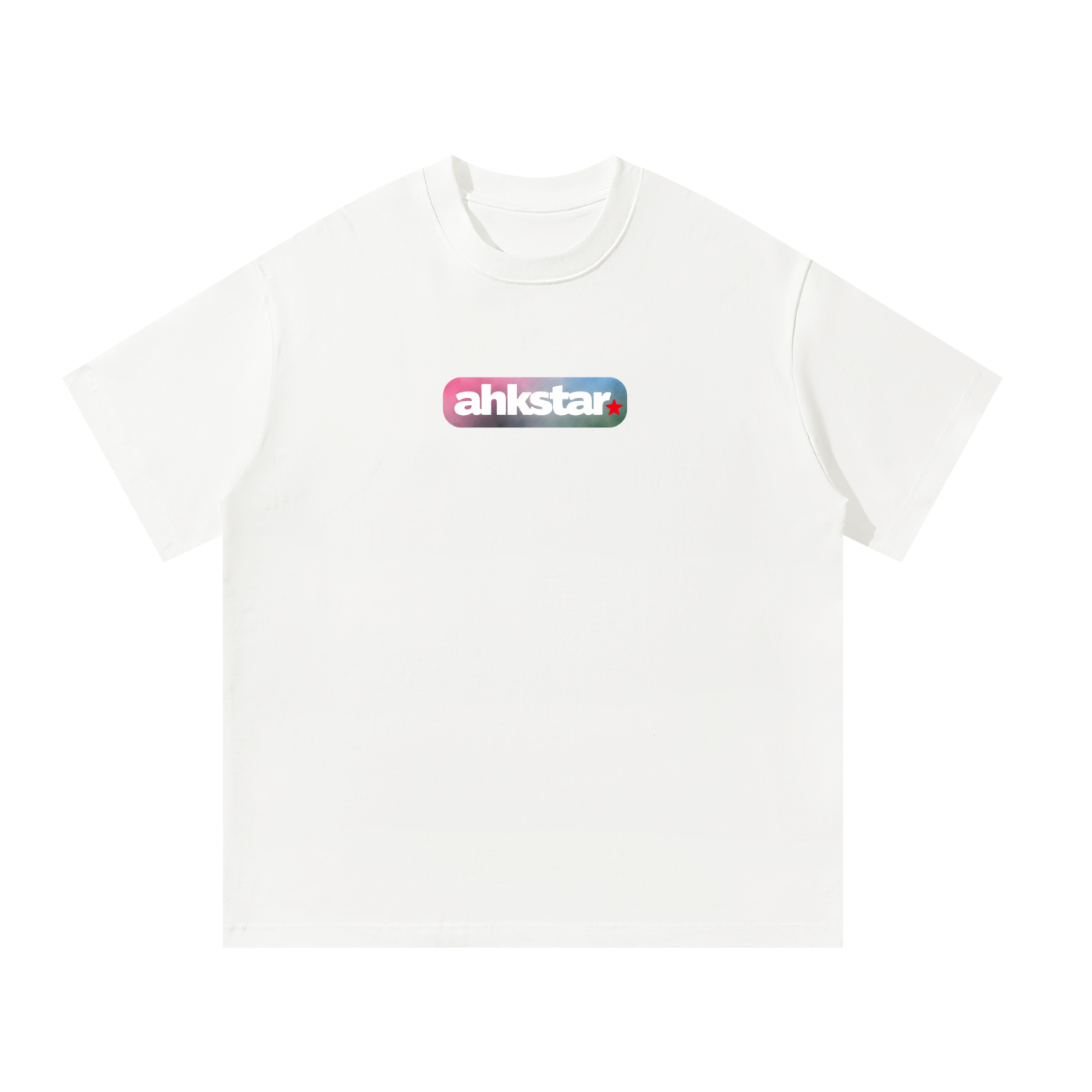 AHKSTAR GRADIENT LOGO TEE