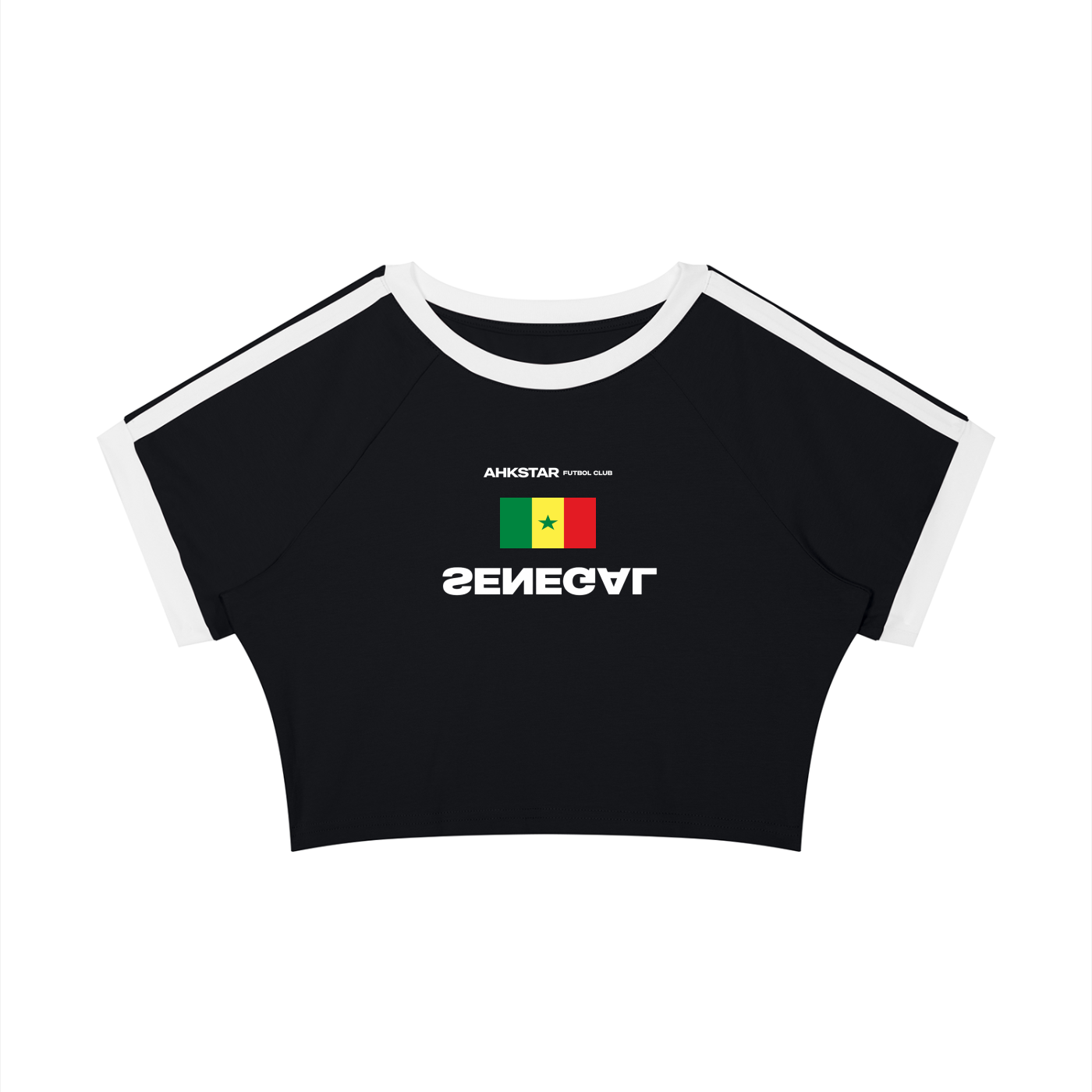 SENEGAL CROPPED TEE