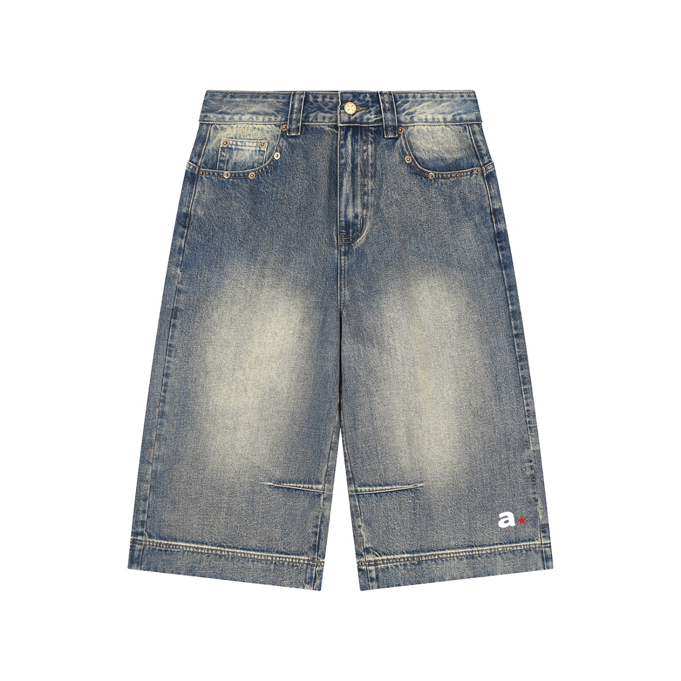 A STAR CAPRI DENIMS