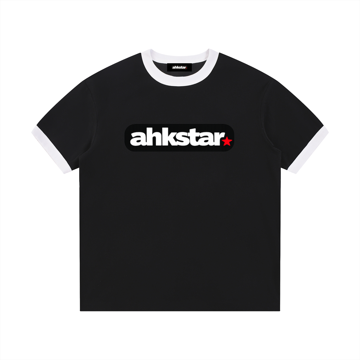 AHKSTAR LOGO RINGER TEE