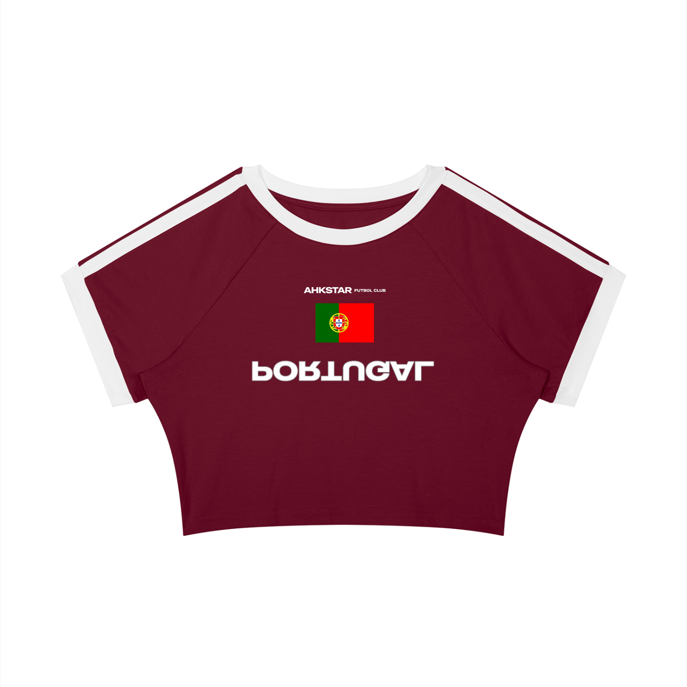 PORTUGAL CROPPED TEE