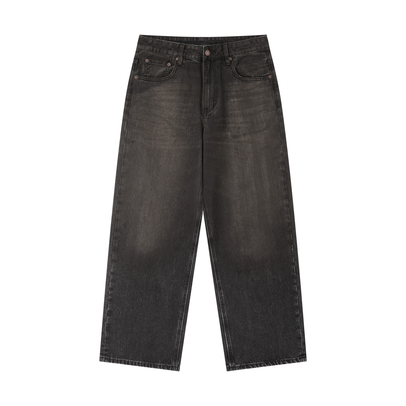 AHKSTAR  DARK VINTAGE WASH DENIMS