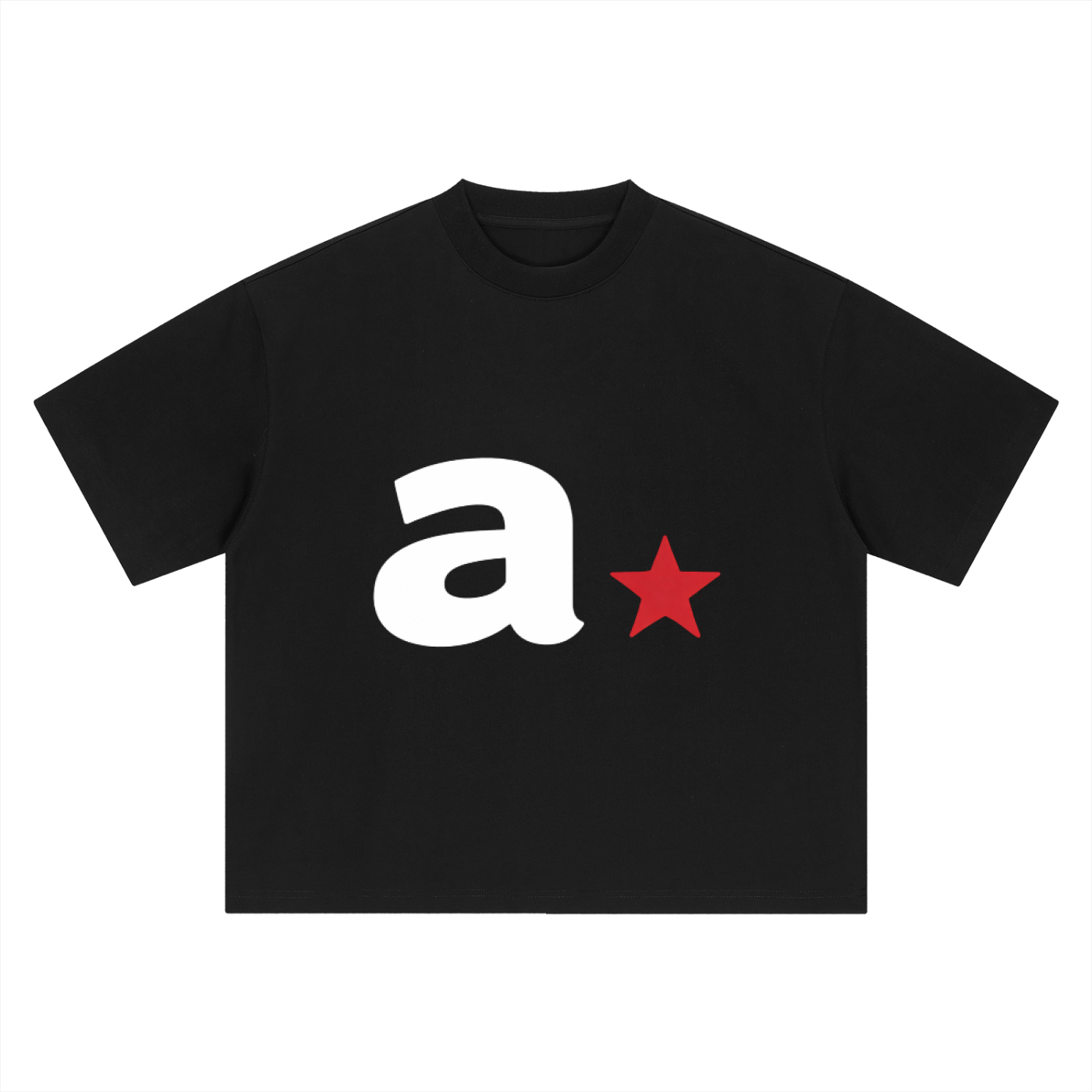 A STAR LOGO TEE