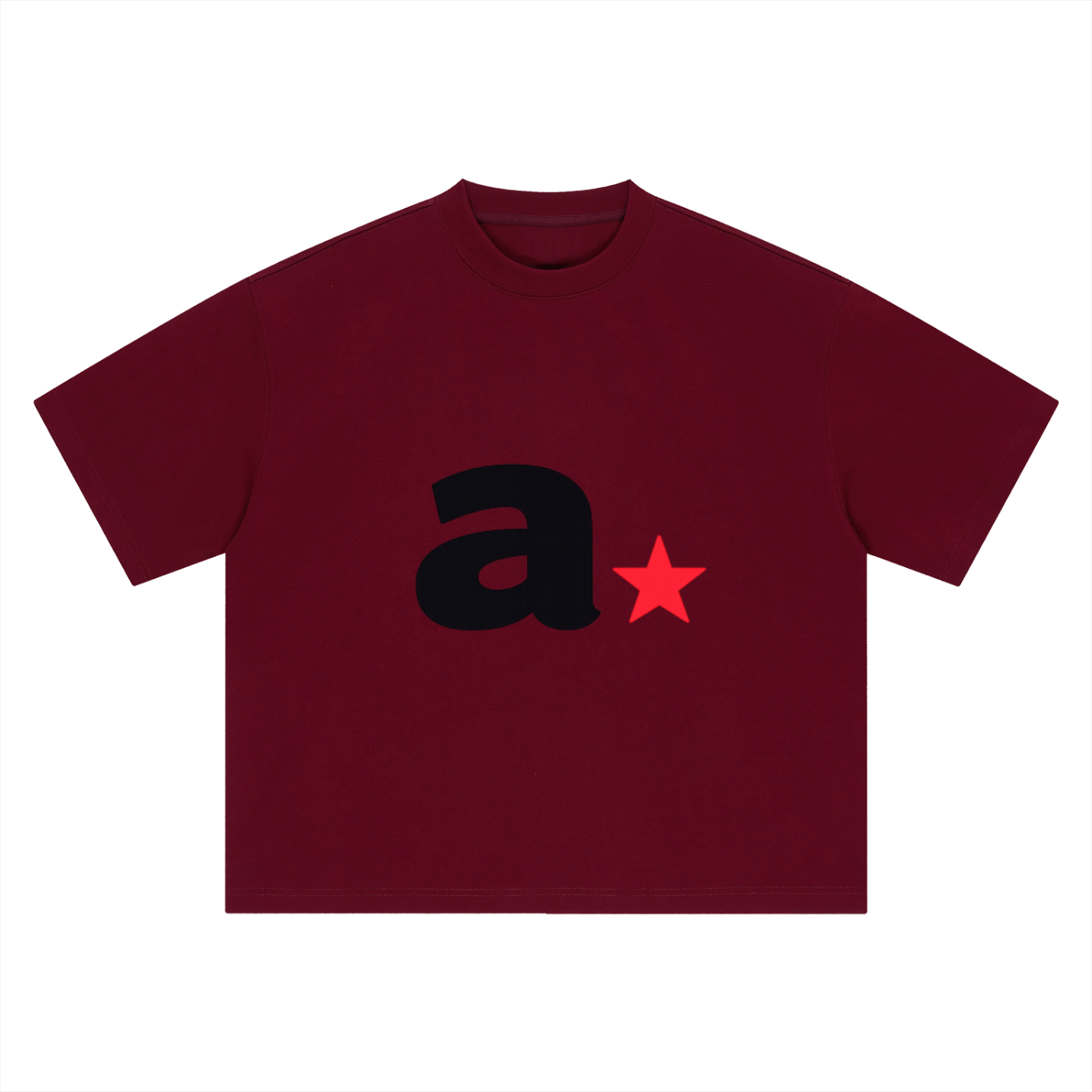 A STAR LOGO TEE