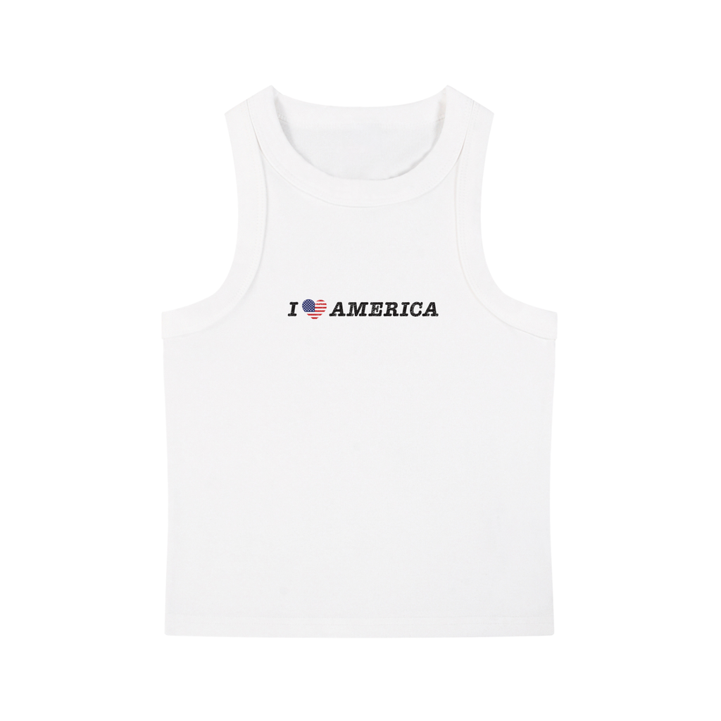 WOMENS I LOVE AMERICA TANK