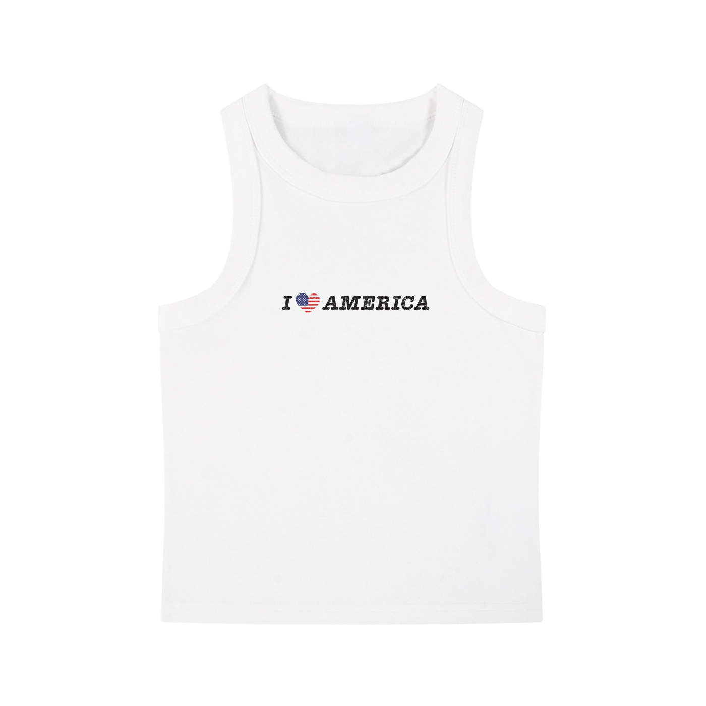 WOMENS I LOVE AMERICA TANK