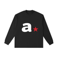 A STAR LOGO L/S TEE