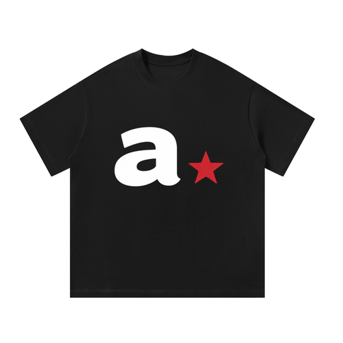A STAR LOGO ESSENTIAL TEE